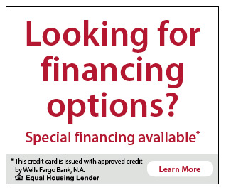 Wells Fargo financing