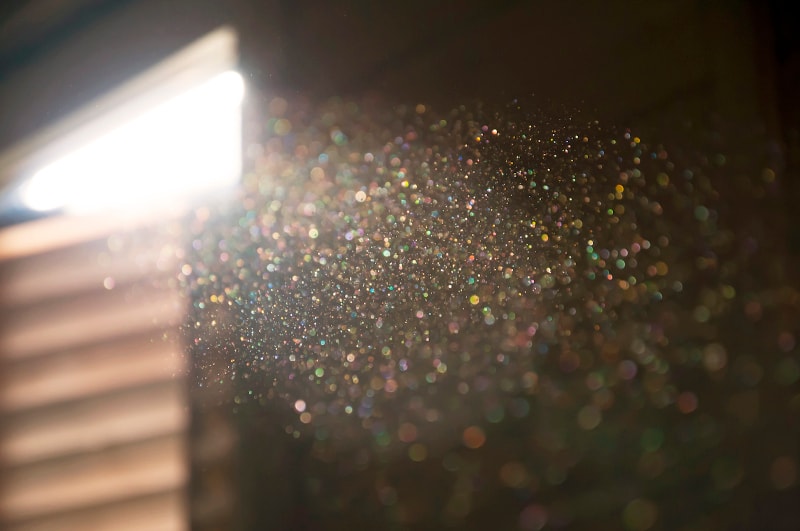 Dust Particles In A Sunbeam
